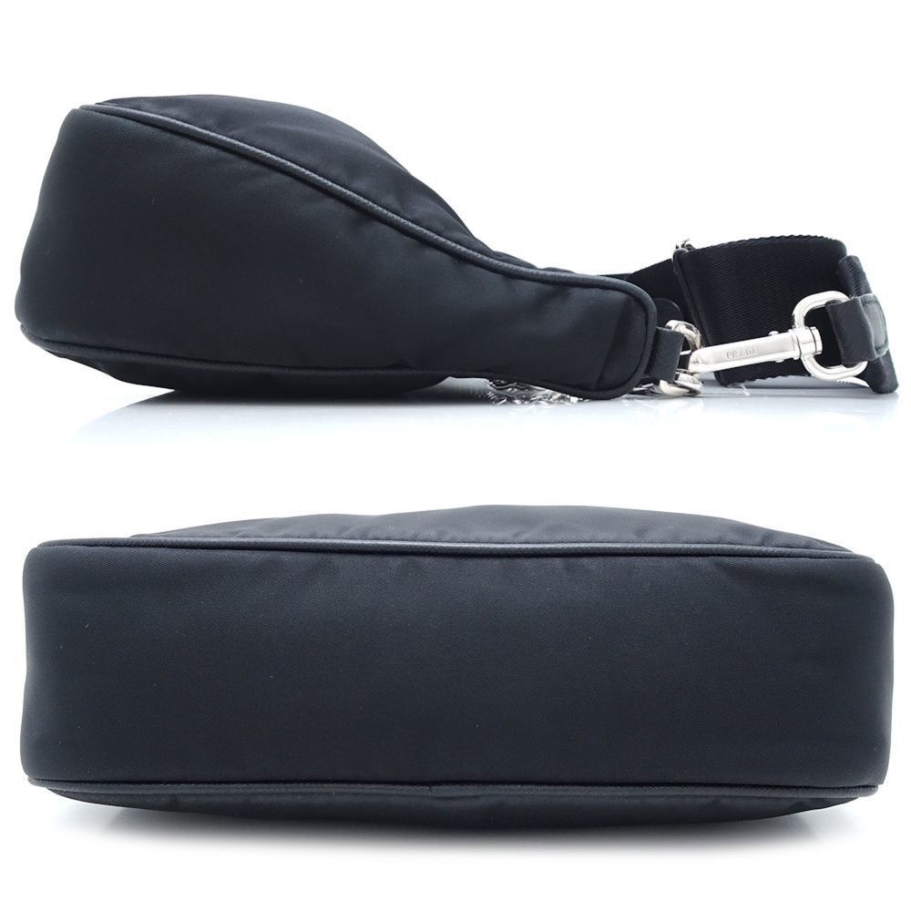 PRADA Prada Re-Edition 2005 Re-Nylon 1BH204 2Way Bag Nylon x Leather NERO Bla... - Picture 2 of 10